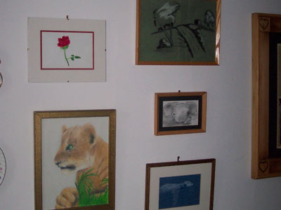 My mom's wall
